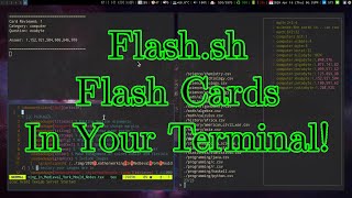 Flash Cards In Your Terminal With Fla.sh