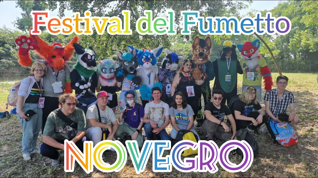 Festival Del Fumetto - Novegro | Raduno Furry | - YouTube