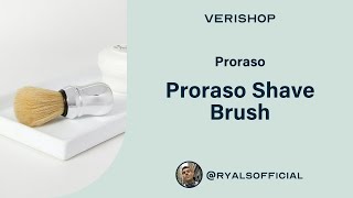 Proraso Proraso Shave Brush Review