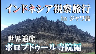 【世界遺産】インドネシア視察旅行【ボロブドゥール寺院】