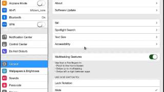 Accessing Accessibility Features on Your iPad