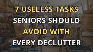Decluttering After 60: Avoid These 7 Useless Tasks!