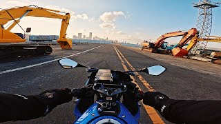 RIDE BY THE SEA (short video) Japan Motorcycle POV 125 | Suzuki GsxR