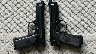 Beretta 92F vs Beretta 96A1 (Comparison)