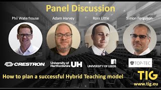 Panel Discussion: How to plan a successful Hybrid Teaching model