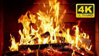 🔥 Cozy Fireplace 4K (12 HOURS). Fireplace with Crackling Fire Sounds. Fireplace Burning 4K