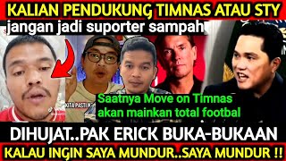 STOP RUSAK TIMNAS !! JANGAN JADI SUPORTER SAMPAH !! PAK ERICK BUKA-BUKAAN KENAPA PILIH KLUIVERT