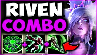 RIVEN HOW TO USE COMBO'S PERFECTLY IN LANE! (TRADING) - S10 RIVEN GAMEPLAY! (Season 10 Riven Guide)