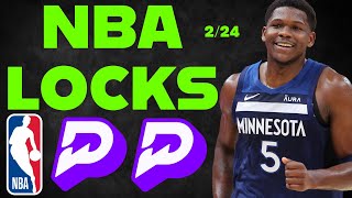 Prize Picks BEST NBA Monday Player Props 2/24/25