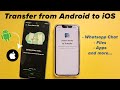 How to Transfer WhatsApp Chats & Data from Android to iPhone Wirelessly (Step-by-Step Guide)