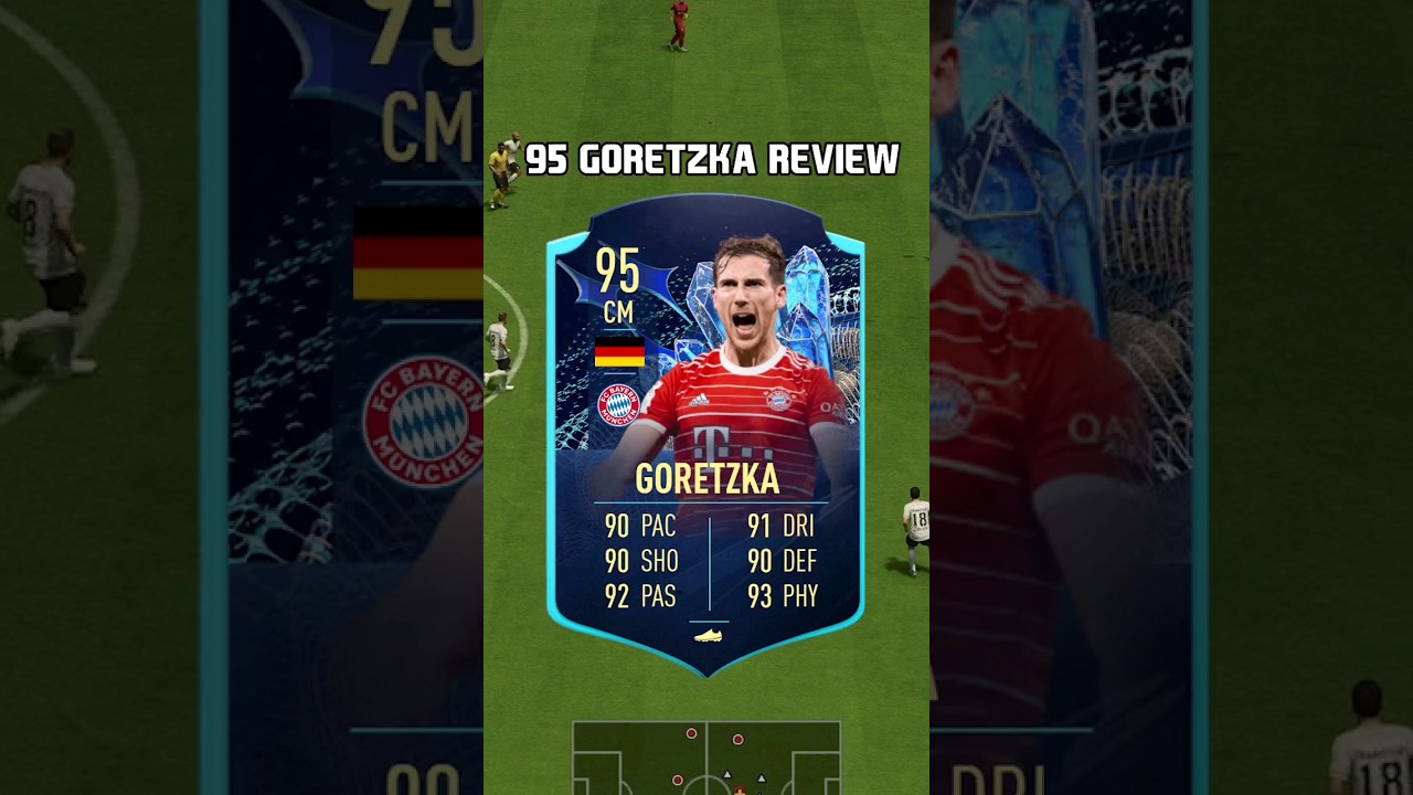 95 Tots Goretzka Review In Fifa 23 Shorts Short Youtube