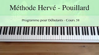 Méthode de Piano Hervé - Pouillard pour Débutants - Cours 58 (Invention à deux voix)