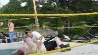 Scrappy vs Shadow Walker Barb Wire Pt1