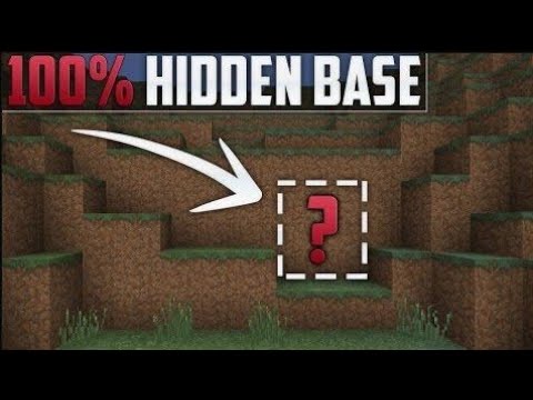 How To Make Secret Base: Minecraft - YouTube