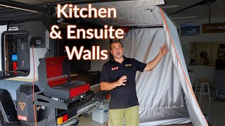 All-Weather Camping with the Stockman Rover 02 Kitchen \u0026 Ensuite Wall Setup