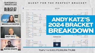 Andy Katz breaks down his 2024 March Madness men's bracket