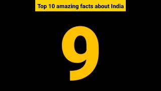 ⚡top 10 amazing facts about India 😲#shorts#trending shorts#viral shorts#youtubeshorts 😱
