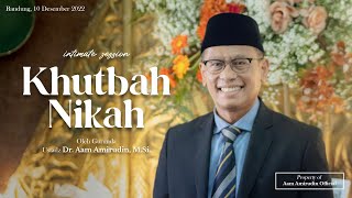 Cinta Itu Bukan Sekedar Berkorban [KHUTBAH NIKAH]