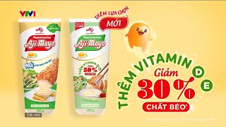 TVC Aji-mayo - Thêm lựa chọn mới, giảm 30% chất béo (15s, 1/2025)