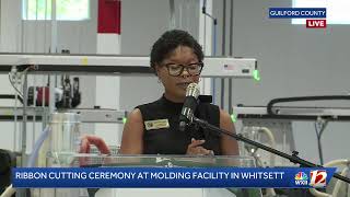 Core Technology Molding Corporation ribbon cutting at Whitsett facility