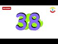 1 to 50 numbers toddler learning video 123 go preschool numbers for kids 1234 numbers