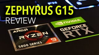 Zephyrus G15 Review - Best Gaming Laptop of 2021 ? - GA503 - Ryzen + RTX 3070 + 1440p 165hz IPS