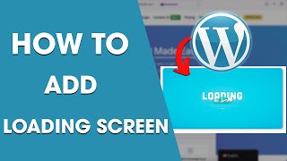 Add Loading Screen Animation in WordPress Website (Preloader Tutorial)
