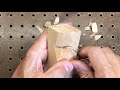 eye carving how to using basswood whittling