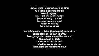 LINGSIR WENGI LINGSIR WENGI