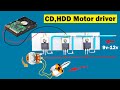 Brushless BLDC motor ESC controller using irfz44, CD, HDD motor driver