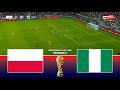POLAND vs NIGERIA - Pre-World Cup 2026 Friendly | Full Match All Goals | Simulation Pes Gameplay