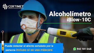 Alcoholímetros IBLOW 10-C | Sentech | Indicador tipo semáforo