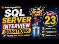 SQL Server Interview Questions | #sql #job #database | @MadeSimpleMSSQL 
