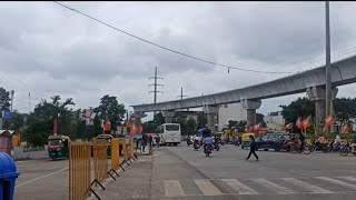 Indore metro Train Project update from ISBT MR 10 To Vijay Nagar