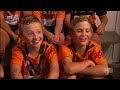 2014 footy show small talk with the lane cove tigers u11s