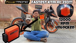 Powertronic ECU and Quickshifter Installation | Fastest KTM RC 390!!!!! (Part-1)