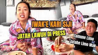 SOIMAH MAKAN DIRUMAH DENNY CAKNAN‼️IWAK KARI SIJI JATAH LAWUH DI PRESS DENNY