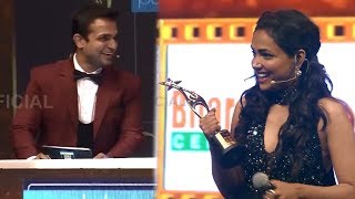 Vijay Raghavendra Teasing Anupama Gowda After Winning Best Actress Award