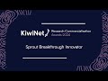 2024 KiwiNet Awards – Sprout Breakthrough Innovator Finalists