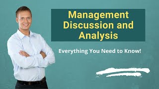 Management Discussion and Analysis | What is MD\u0026A | Examples