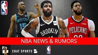 NBA Rumors: Kyrie Irving To Nets, Anthony Davis To Lakers Trade, And Kemba Walker Free Agency