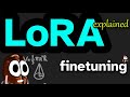 What is LoRA? Low-Rank Adaptation for finetuning LLMs EXPLAINED