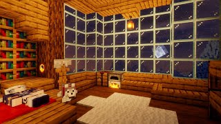 your well deserved rest, after a long day... (minecraft ambiance)