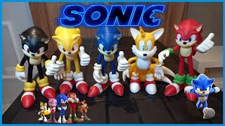 ABRINDO COLEÇÃO DE BONECOS SONIC WORLD | UNBOXING BRINQUEDO SONIC