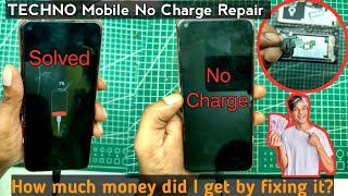 Techno Spark 5 Charging Issue Fix / Charging Pin Change #youtube