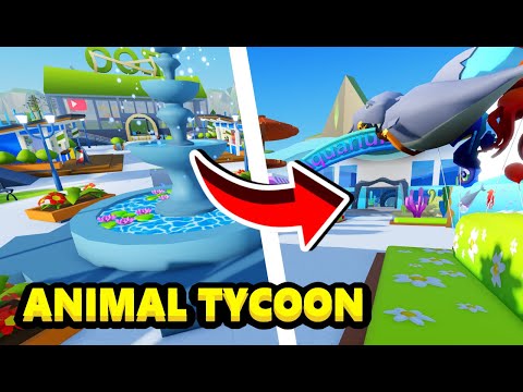 Finished The Zoo In Animal Tycoon Roblox