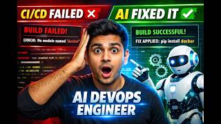 I Built an AI DevOps Engineer That Fixes CI/CD Pipelines Automatically 🤯