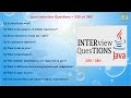 Java Interview Questions – 320 out of 380