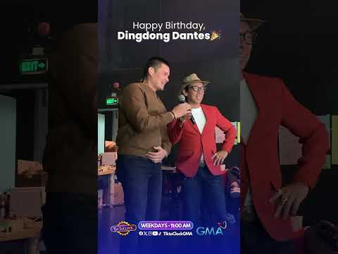 Belated Happy Birthday, Dingdong Dantes! #shorts | TiktoClock