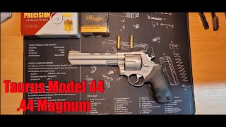 Taurus Model 44 200 round review.